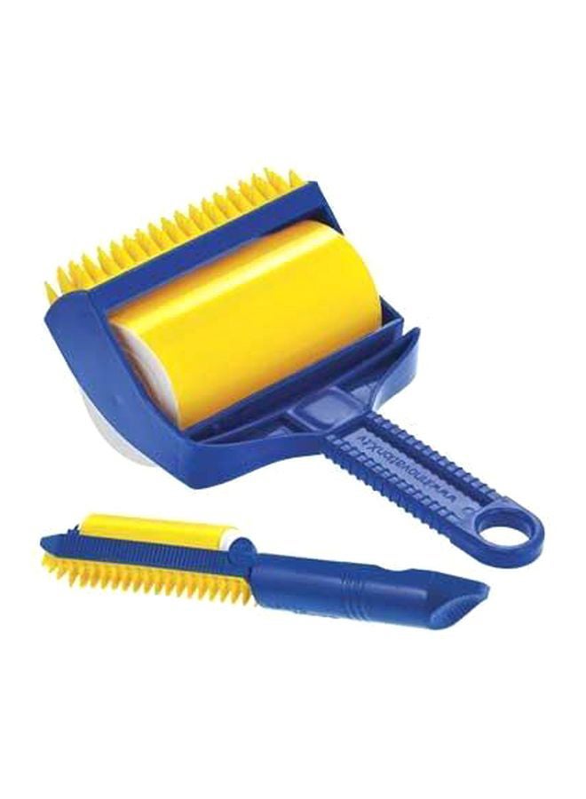 ستيكي بودي فرشاة أسطوانية للقماش أزرق/أصفر