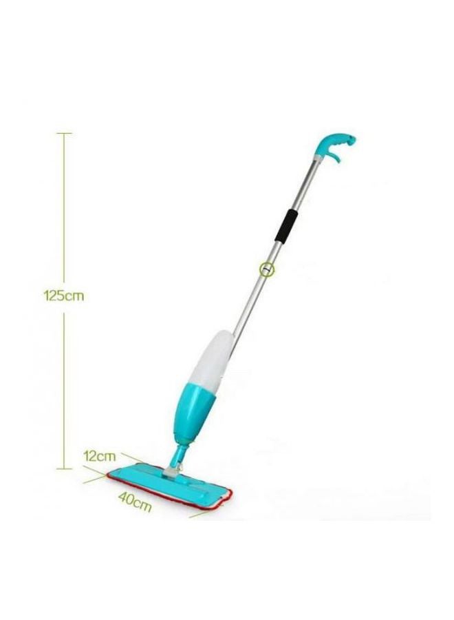 180 Degree Rotating Automatic Water Spray Mop Green/Silver/Black - Image 3