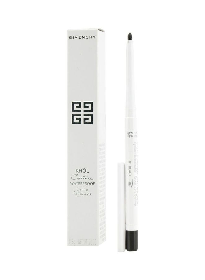 GIVENCHY Kohl Couture Waterproof Retractable Eyeliner 01 Black 