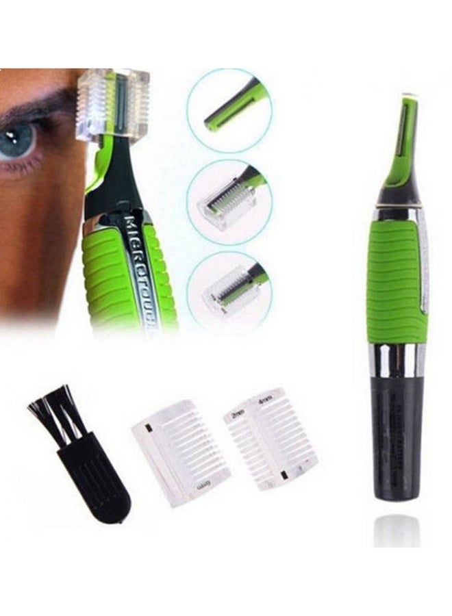 All In One Hair Groomer Set With LED Green/Black/Silver - Image 3