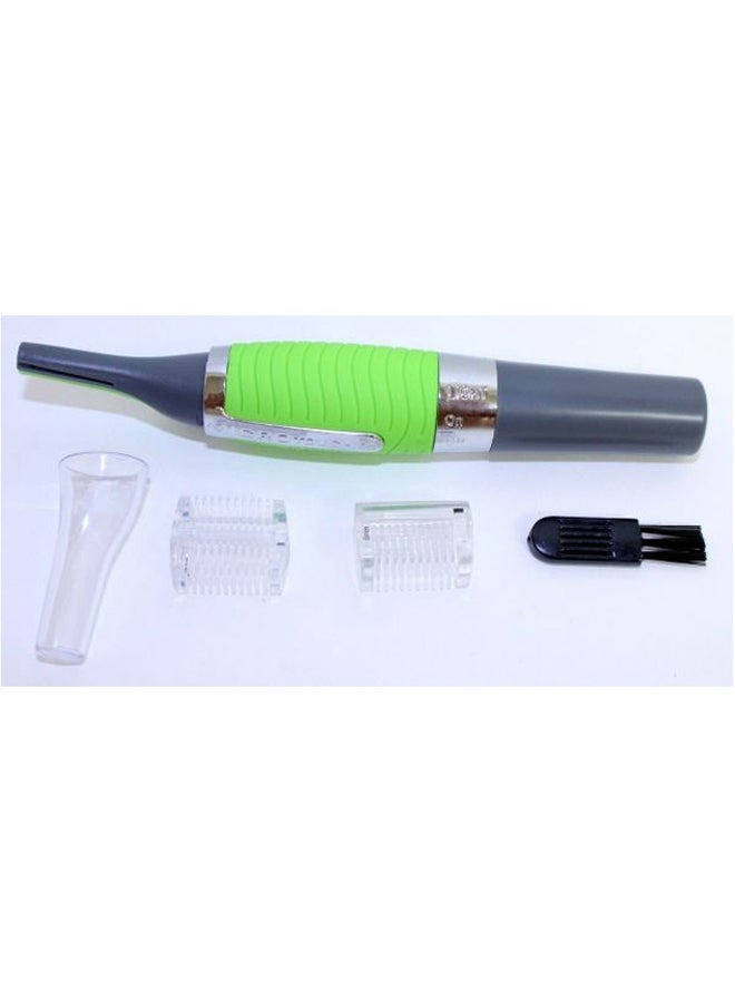 All In One Hair Groomer Set With LED Green/Black/Silver - Image 2