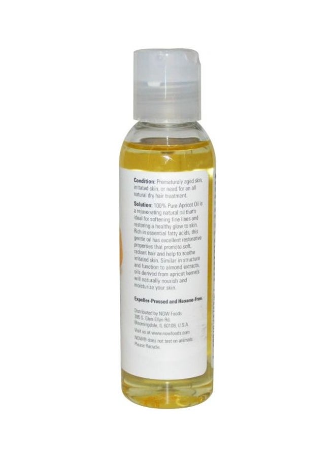 Now Foods Apricot Moisturizing Hair Oil 118ml - Image 2