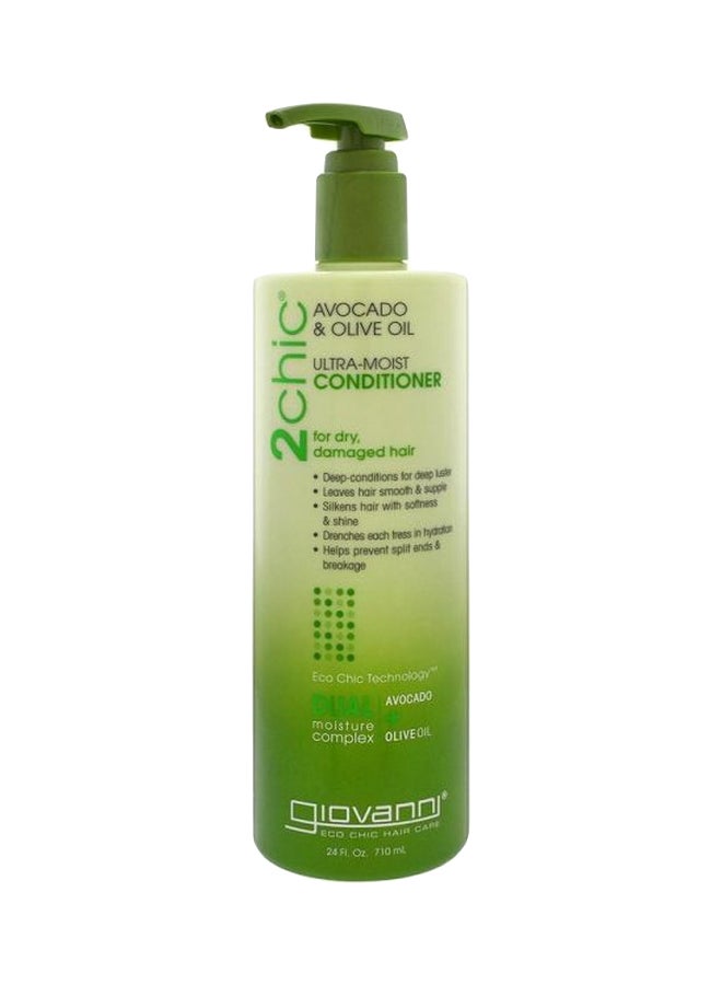 Giovanni Ultra-Moist Conditioner - Avocado And Olive Oil 710ml 