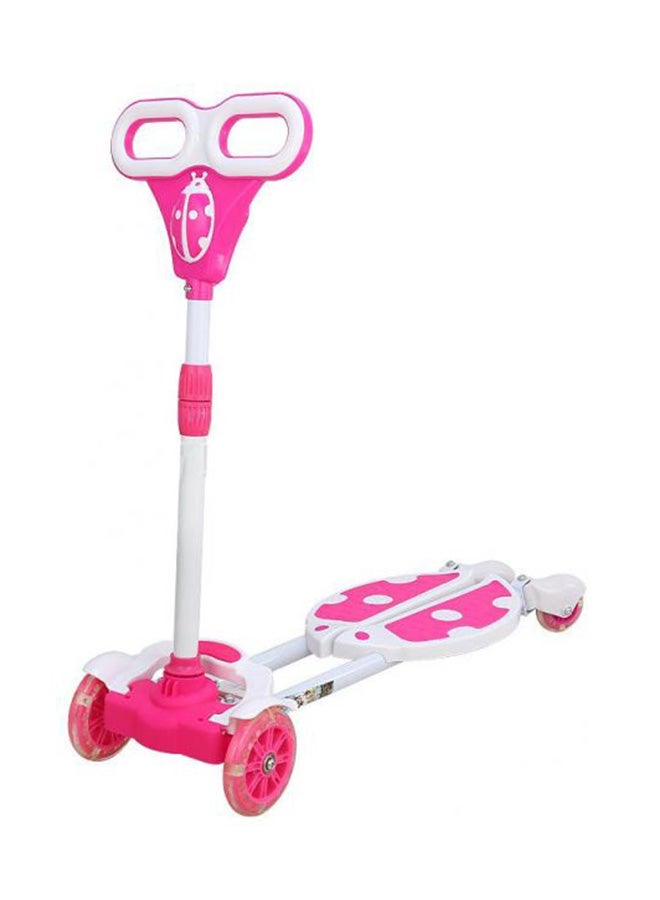4 Wheel Scooter Pink