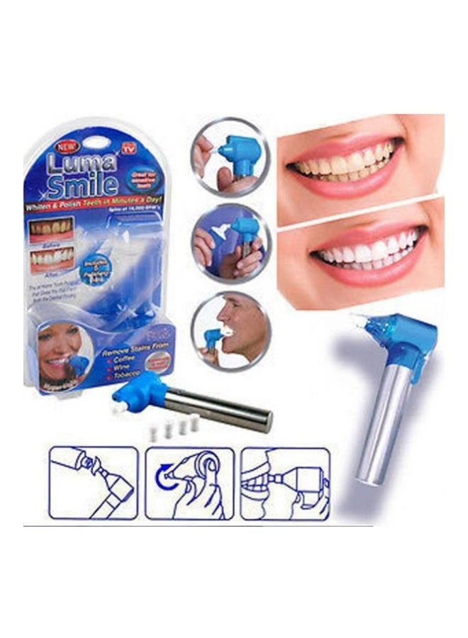 Luma Smile - Electric Micro Dental Teeth Whitening Polish Machine Blue/Silver - Image 1