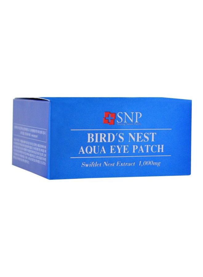 SNP 60-Piece Bird's Nest Aqua Eye Patch Clear  - Image 1