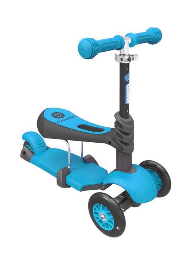 واي فلوشن دراجة الأطفال جلادير Y 3 في 1 أزرق
