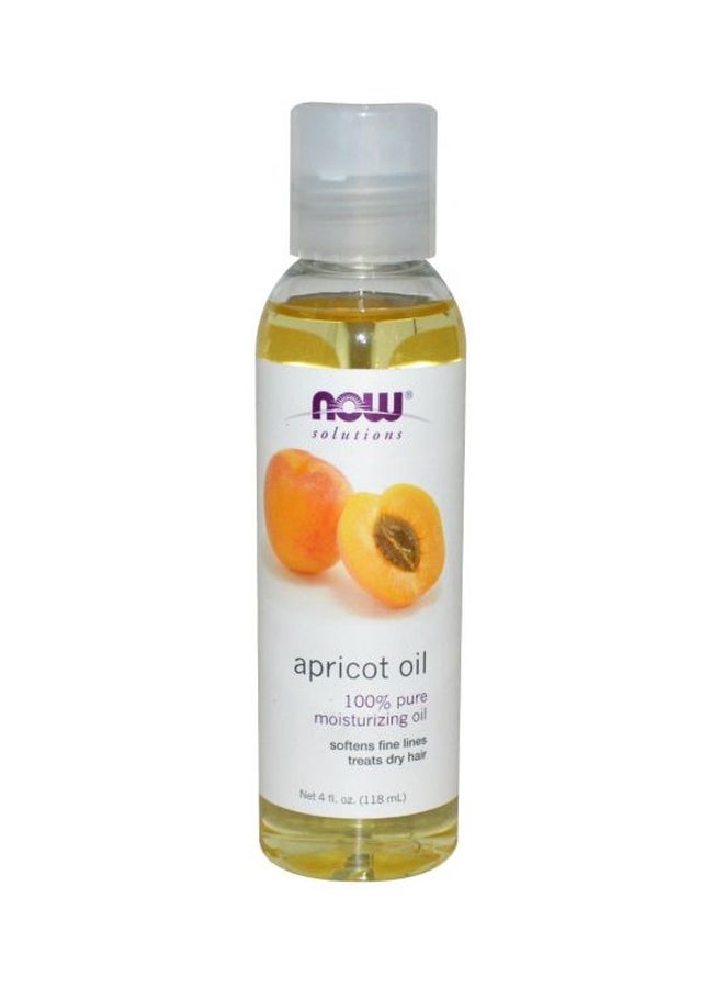 Now Foods Apricot Moisturizing Hair Oil 118ml - Image 1