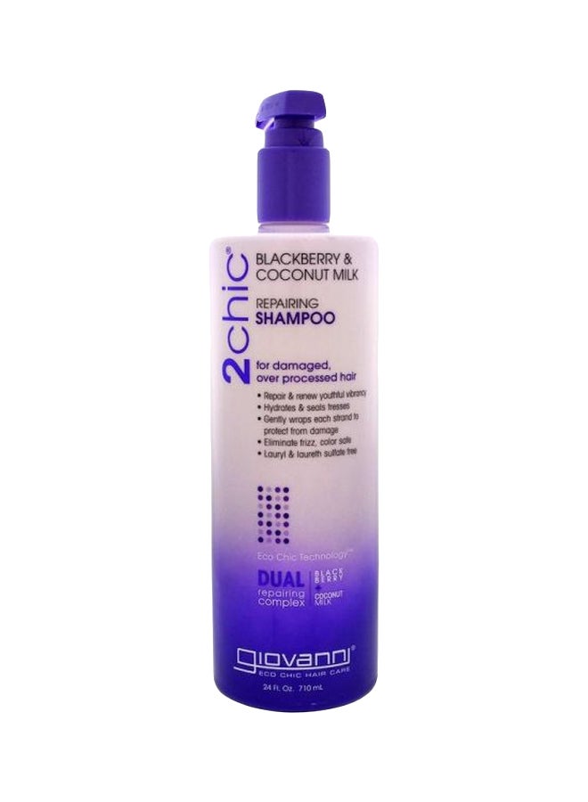 Giovanni Repairing Shampoo - Blackberry And Coconut Milk Clear 710ml 