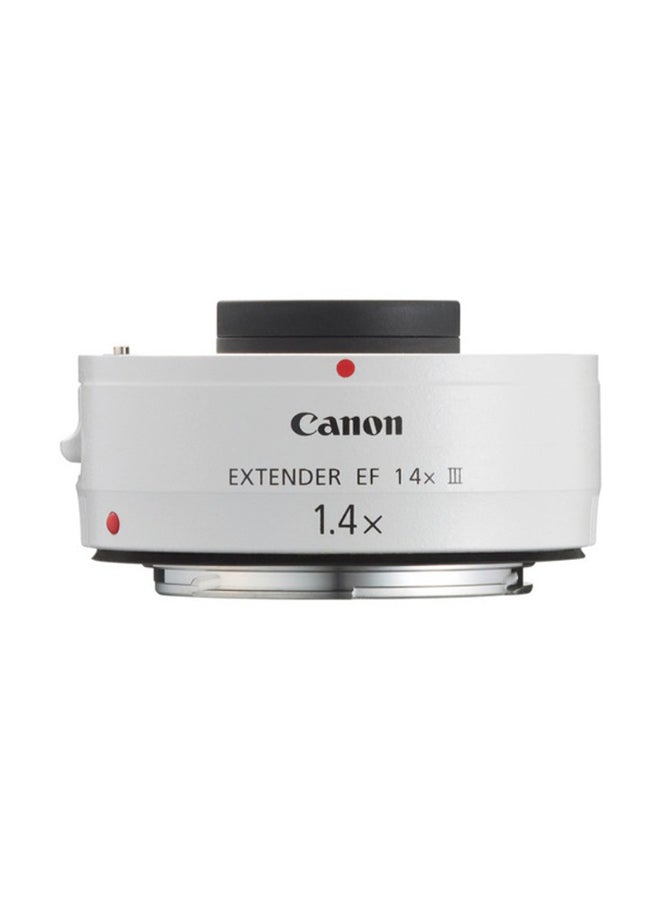 Canon - EF 1.4X III Extender For Canon DSLR White - Image 1