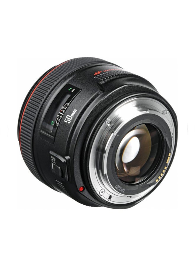 EF 50mm f/1.2L USM Lens For Canon Black