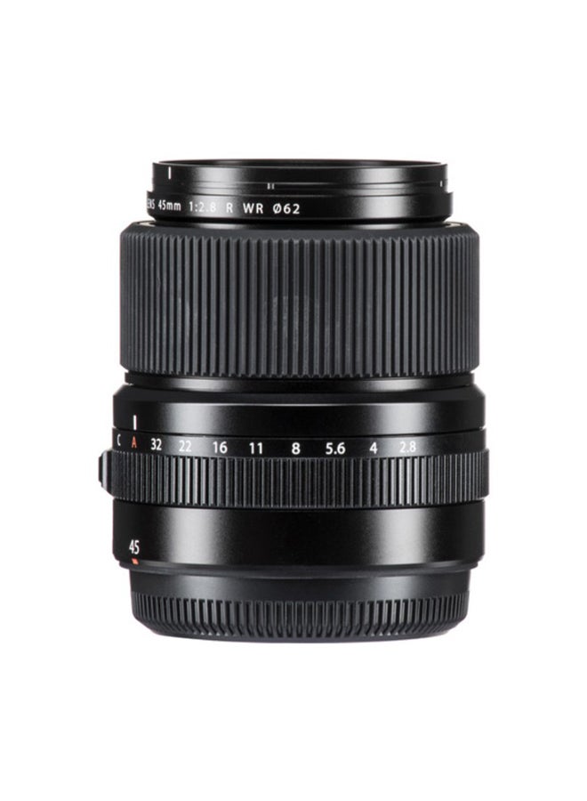 Fujinon GF 45mm F2.8 R WR Digital Camera Lens For Fujinon Black - Image 1