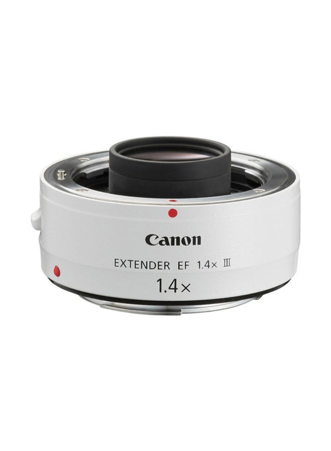 Canon - EF 1.4X III Extender For Canon DSLR White - Image 1