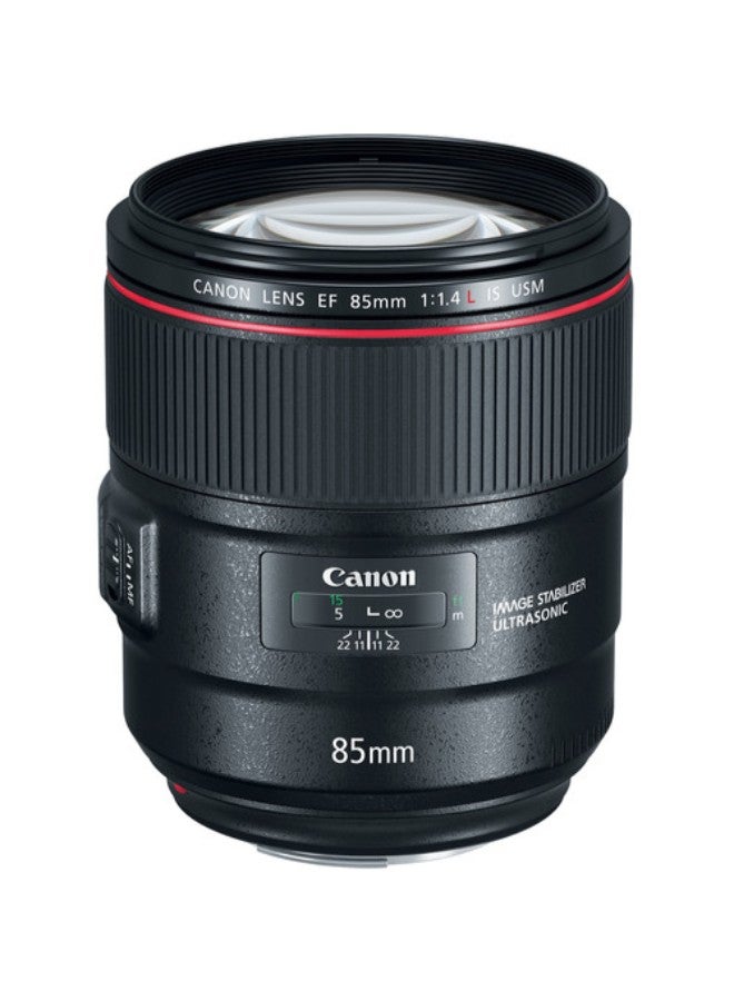 EF 85mm F/1.4L IS USM Digital Camera Lens For Canon Black