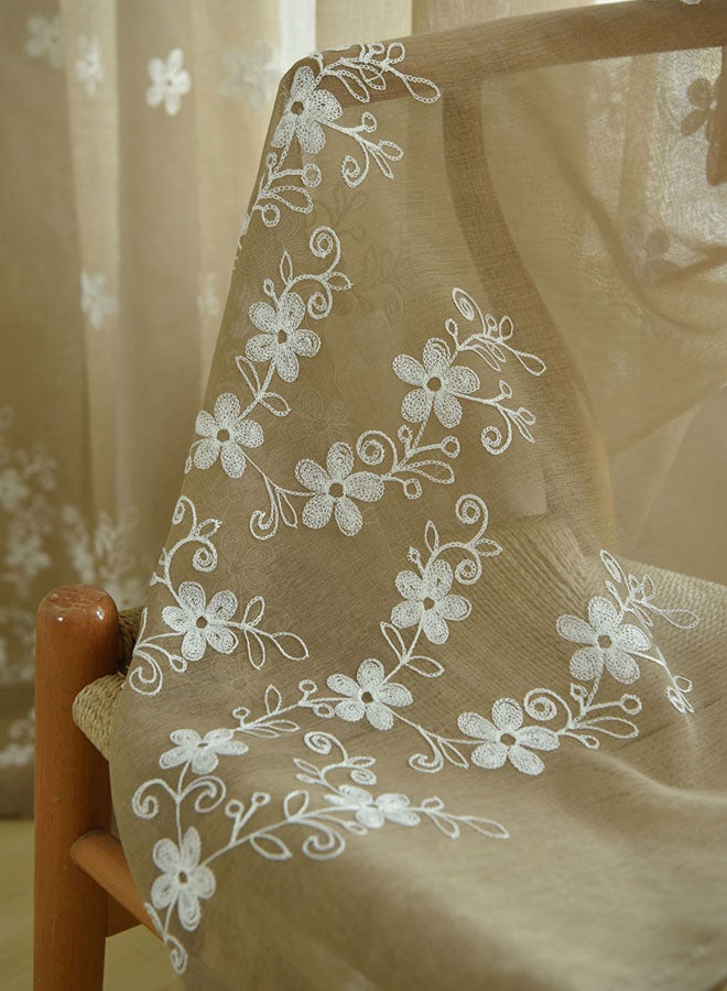 فوبيري ستارة نافذة لتزيين غرفة المعيشة بلون قهوة - Image 2