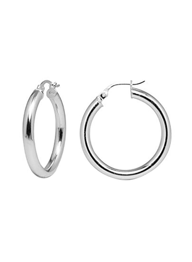 Sea of Ice Round Tube Sterling Silver