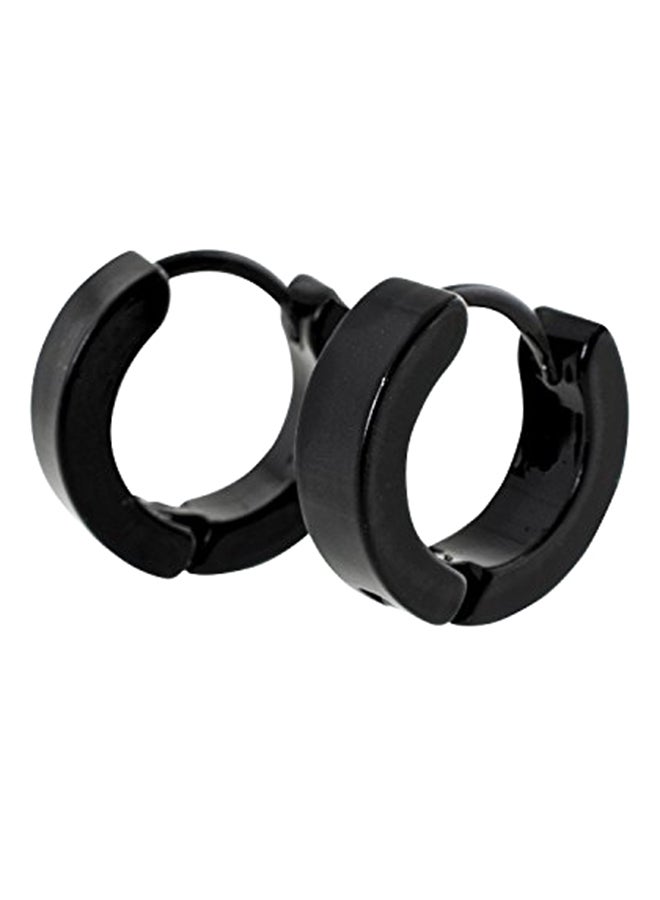 Geralin Gioielli - Metal Hoop Earrings - Image 1