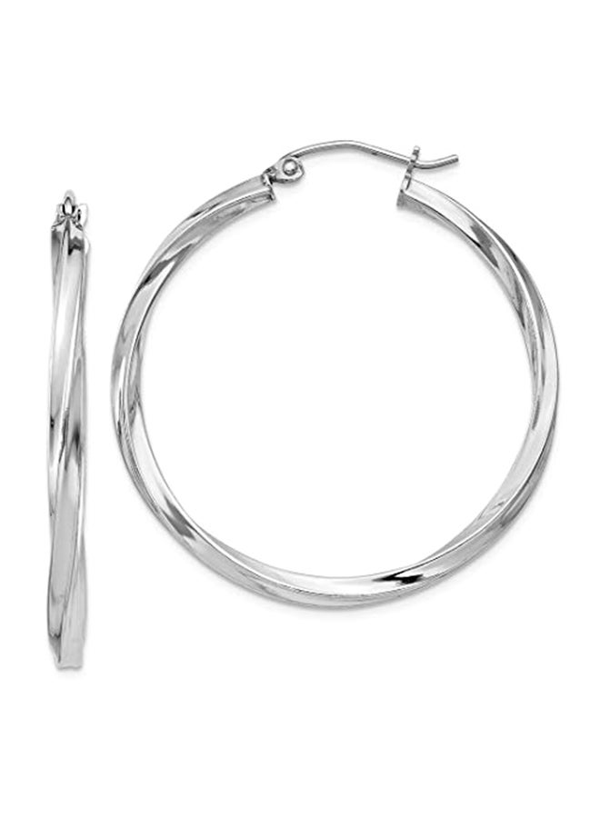 Twisted 925 Sterling Silver Earrings - v1552737011/N22349584A_1