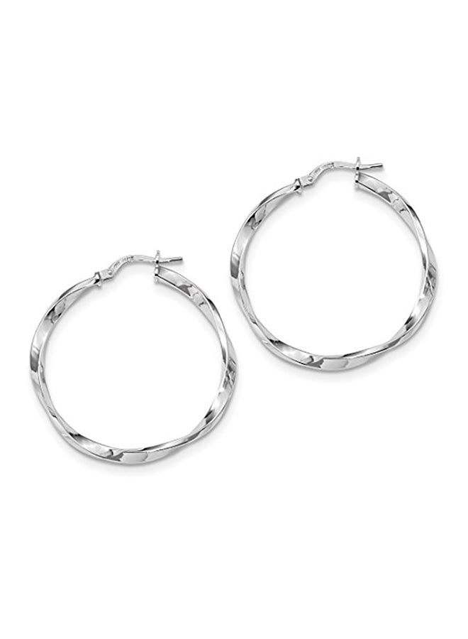 Twisted 925 Sterling Silver Earrings - v1552737026/N22349676A_1