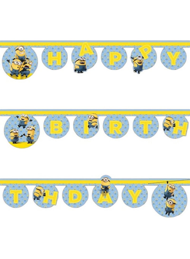 UNIVERSAL Happy Birthday Die Cut Banner 5meter - Image 1