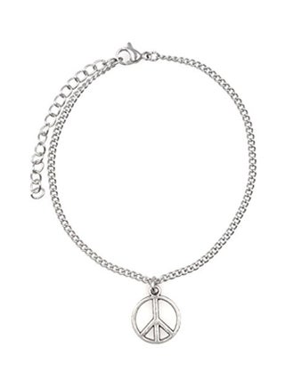 Peace Sign Metal Anklet - v1552737110/N22350786A_1