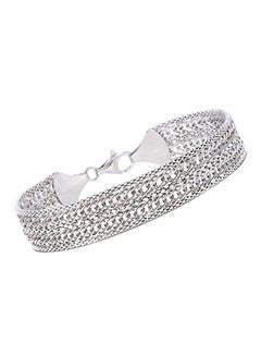 ROSS-SIMONS Popcorn Chain Sterling Silver Bracelet 