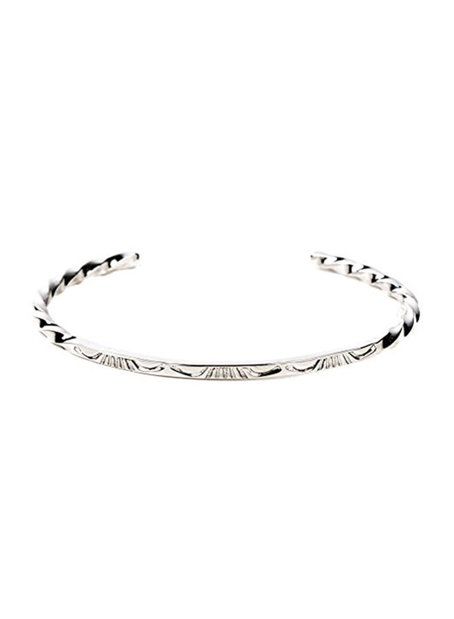 Twisted Sterling Silver 925 Sterling Silver Bracelet - v1552737210/N22351457A_1