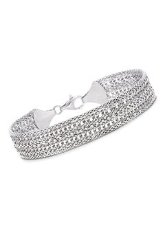 ROSS-SIMONS Popcorn Chain Sterling Silver Bracelet 