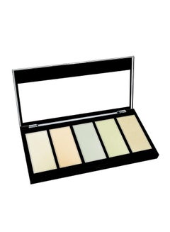5 Color Prismatic Highlighter Palette Mermaid Glow Blusher & Bronzer Multicolour