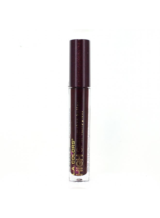 L.A. Colors High Shine Lipgloss Lavish Lip Gloss Black 
