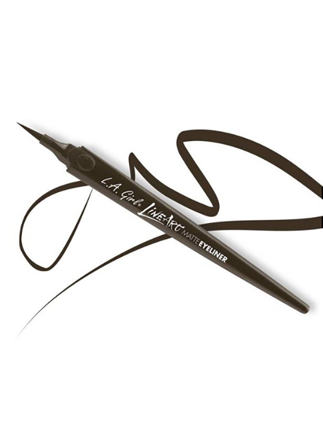 لا جيرل كحل محدد العيون لاين أرت إسبريسو أسود