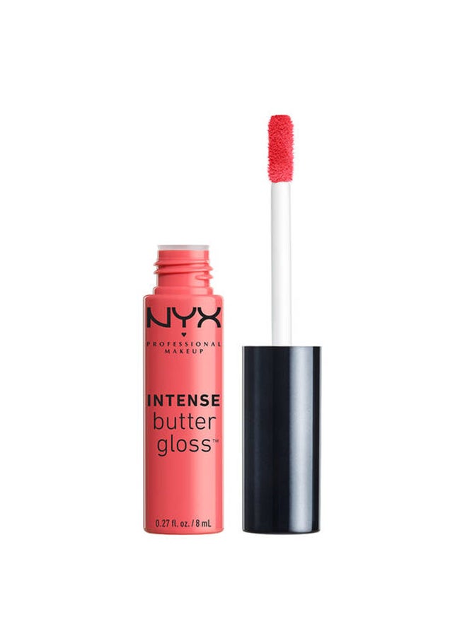 NYX PROFESSIONAL MAKEUP Intense Butter Gloss Napoleon Lip Gloss Orange - Image 1