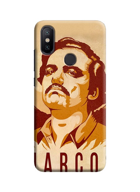 Hard Case Cover For Mi A2 Escobar Sketch
