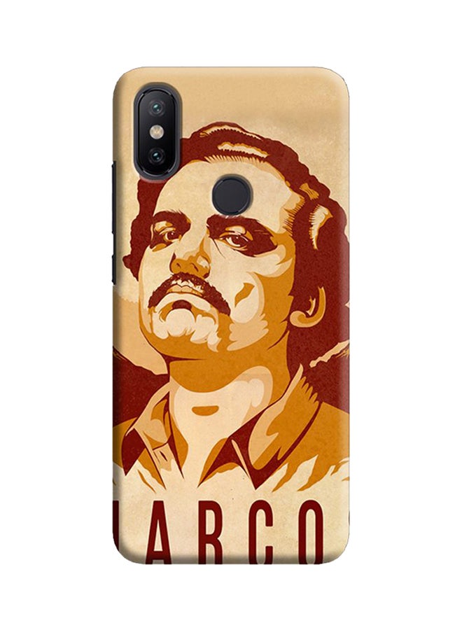 Hard Case Cover For Mi A2 Escobar Sketch