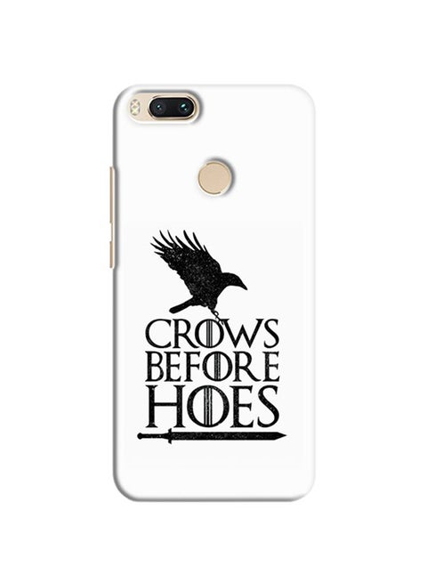 Hard Case Cover For Mi A1 Crows Before Hoes