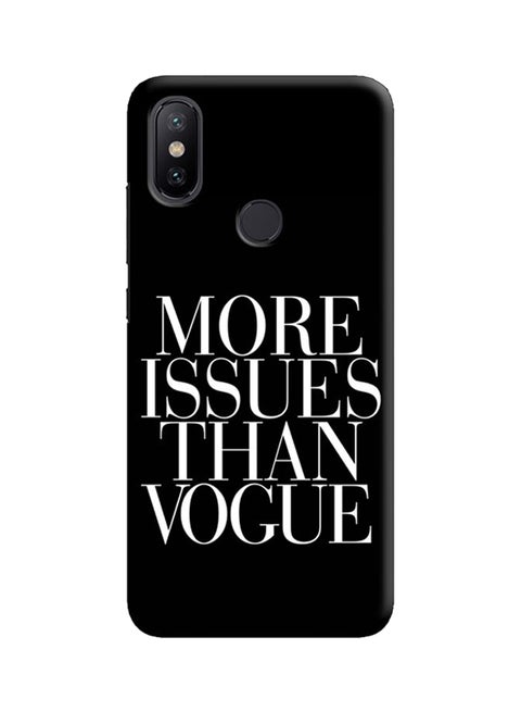 Hard Case Cover For Mi A2 Vogue Issues