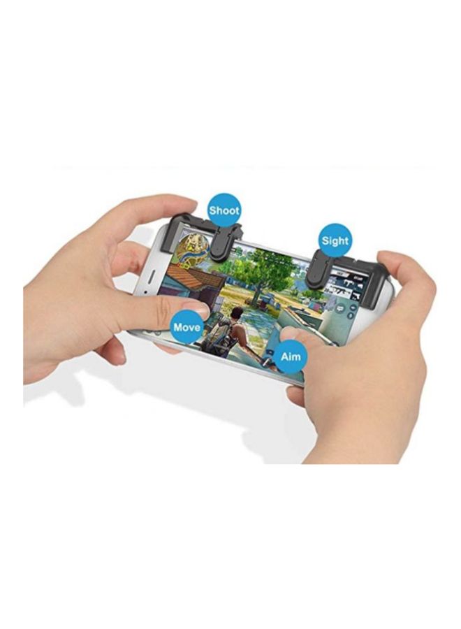 2-Piece L1R1 Shoot Trigger Controller For Smartphones - Image 2