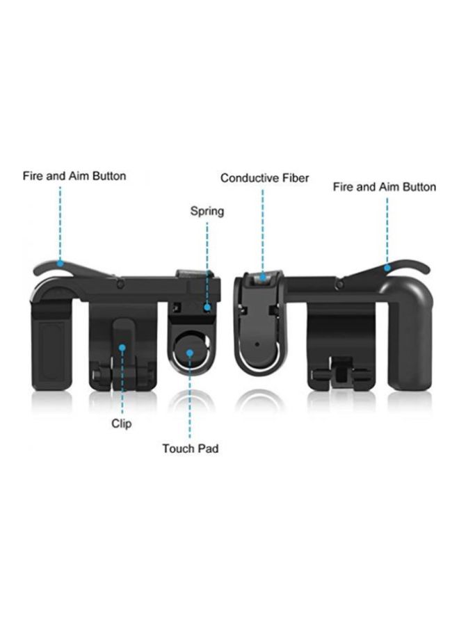 2-Piece L1R1 Shoot Trigger Controller For Smartphones - Image 3