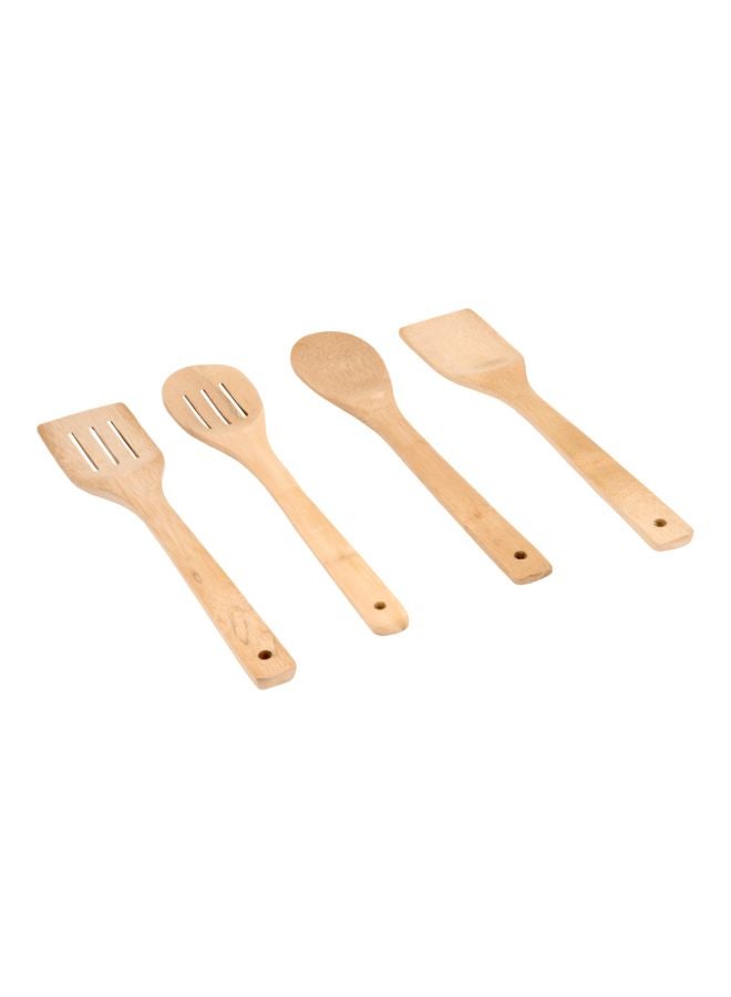 Home Box 4-Piece Cooking Tool Set Beige 27cm  - Image 1