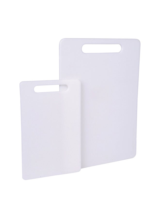 Home Box 2-Piece Chopping Board Set White - Image 1