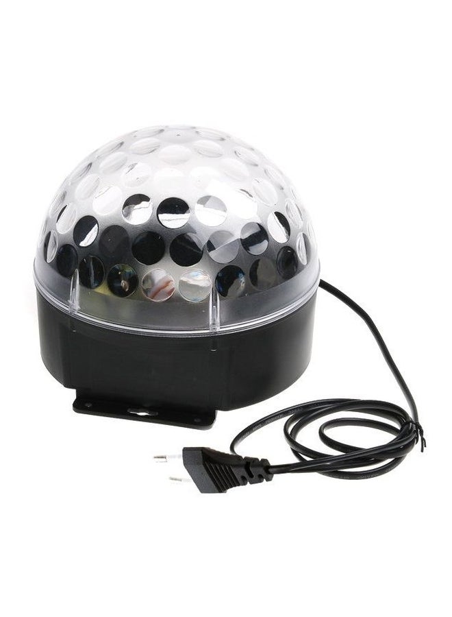 كرة سحرية من الكريستال بإضاءة LED الرقمية أحمر / أخضر / أزرق 
