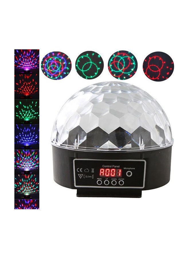 Digital LED Crystal Magic Ball Red/Green/Blue 17.5x16.8x16cm - Image 4