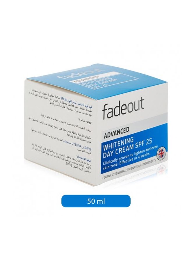 fadeout - Advanced Whitening Day Cream SPF25 50ml - Image 1