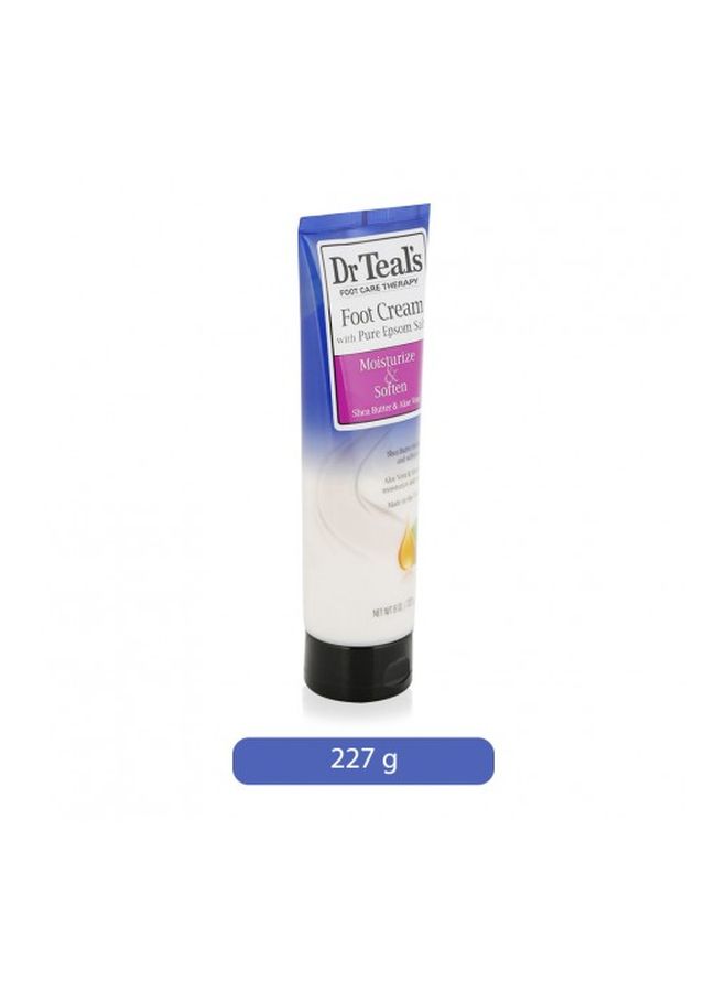 Dr Teal's Shea Butter And Aloe Vera Foot Cream 227grams  - Image 2