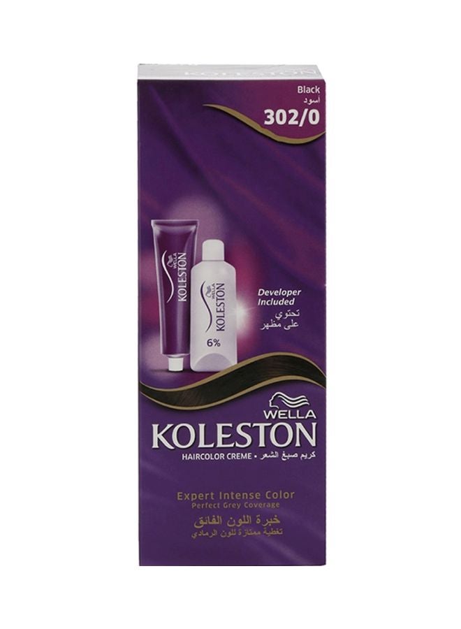 ويلا مجموعة كريم كوليستون لتلوين للشعر 302/0 أسود 50ملليلتر - Image 1