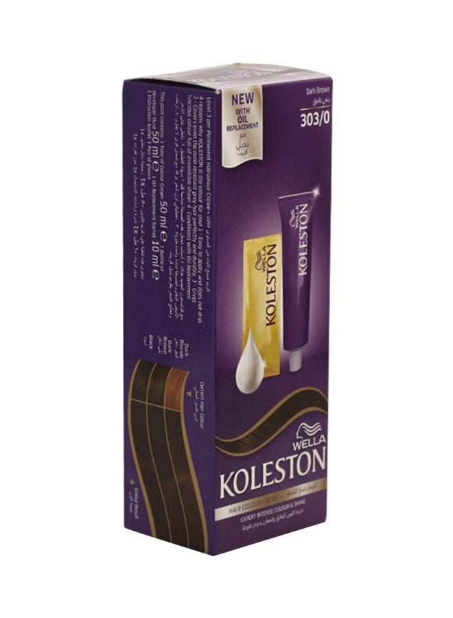 ويلا كريم صبغة الشعر إكسبرت بني داكن 3030 100ملليلتر - Image 1