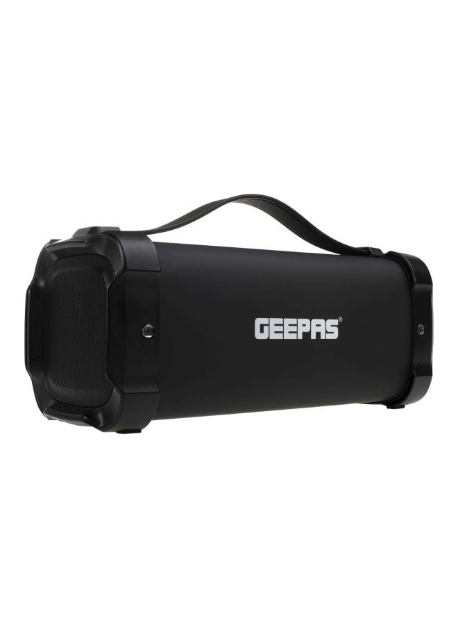 GEEPAS - Bluetooth Speaker With DAB Black/Silver - Image 1