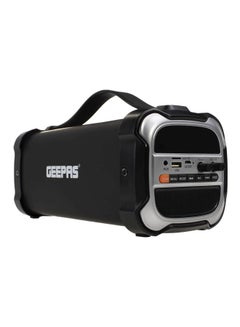 GEEPAS Bluetooth Speaker With DAB Black/Silver  - Image 3
