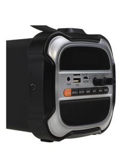 GEEPAS Bluetooth Speaker With DAB Black/Silver  - Image 4