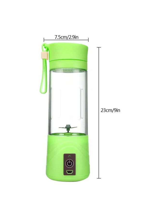 عصَّارة كهربائية 400 ml JUE001 شفاف / أخضر - Image 2